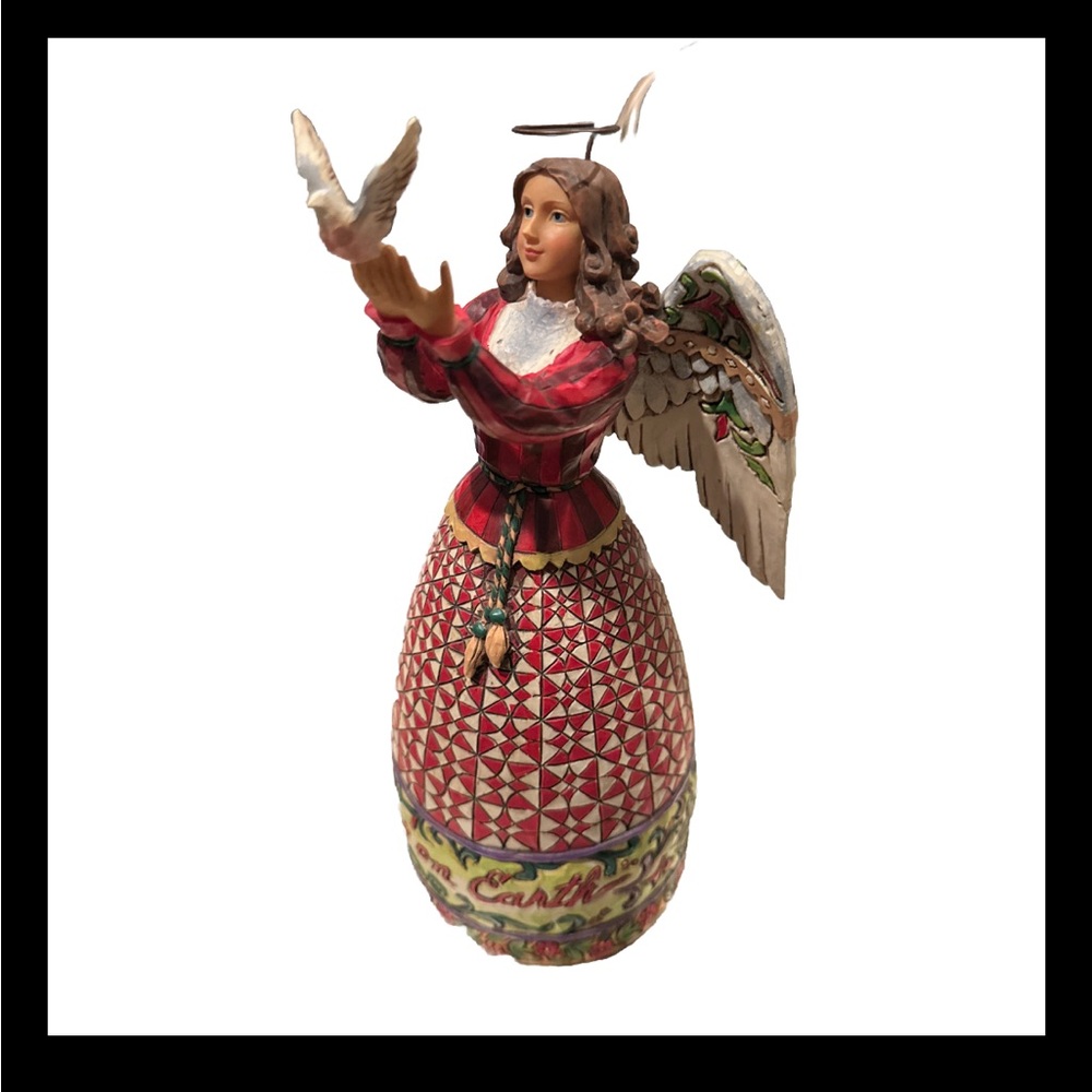 Jim shore Peace on Earth Angel figure